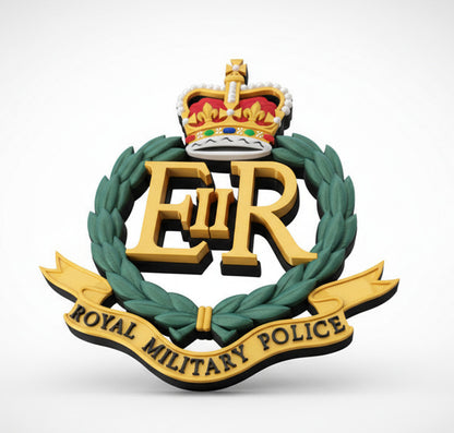 Royal Military Police Cap Badge Queens Crown