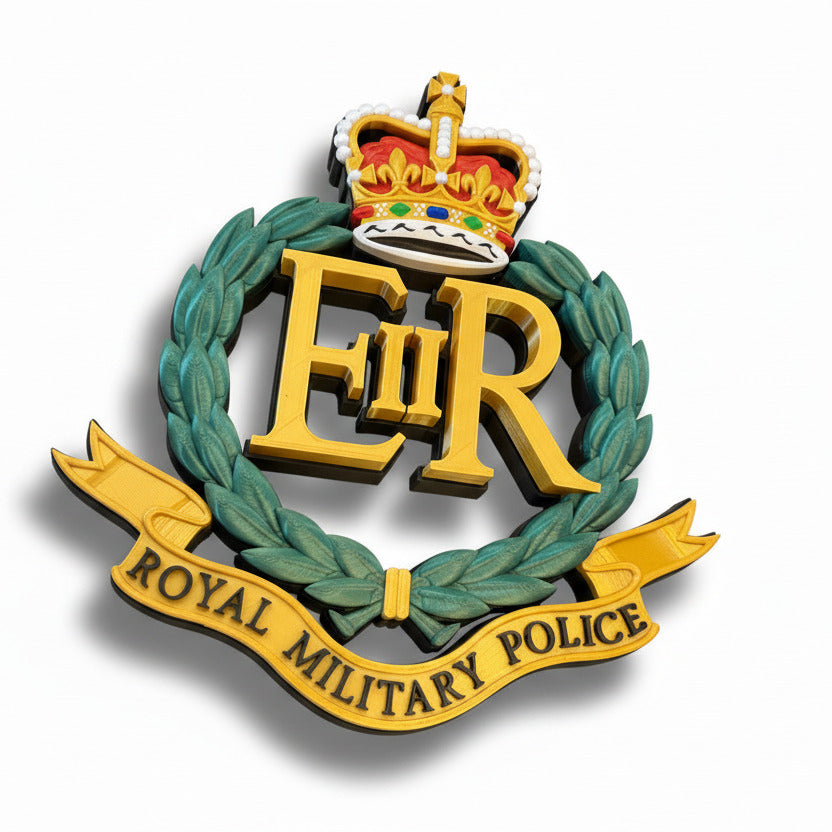 Royal Military Police Cap Badge Queens Crown