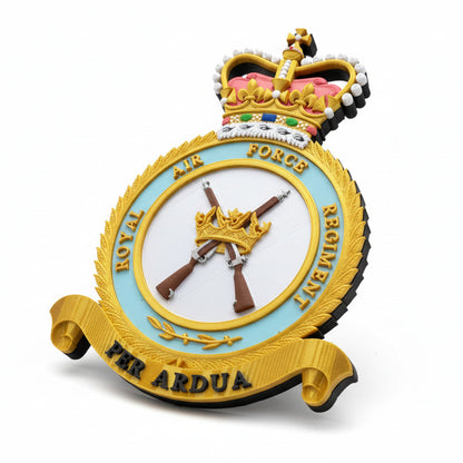 Roya Air Force Regimental Crest Queens Crown