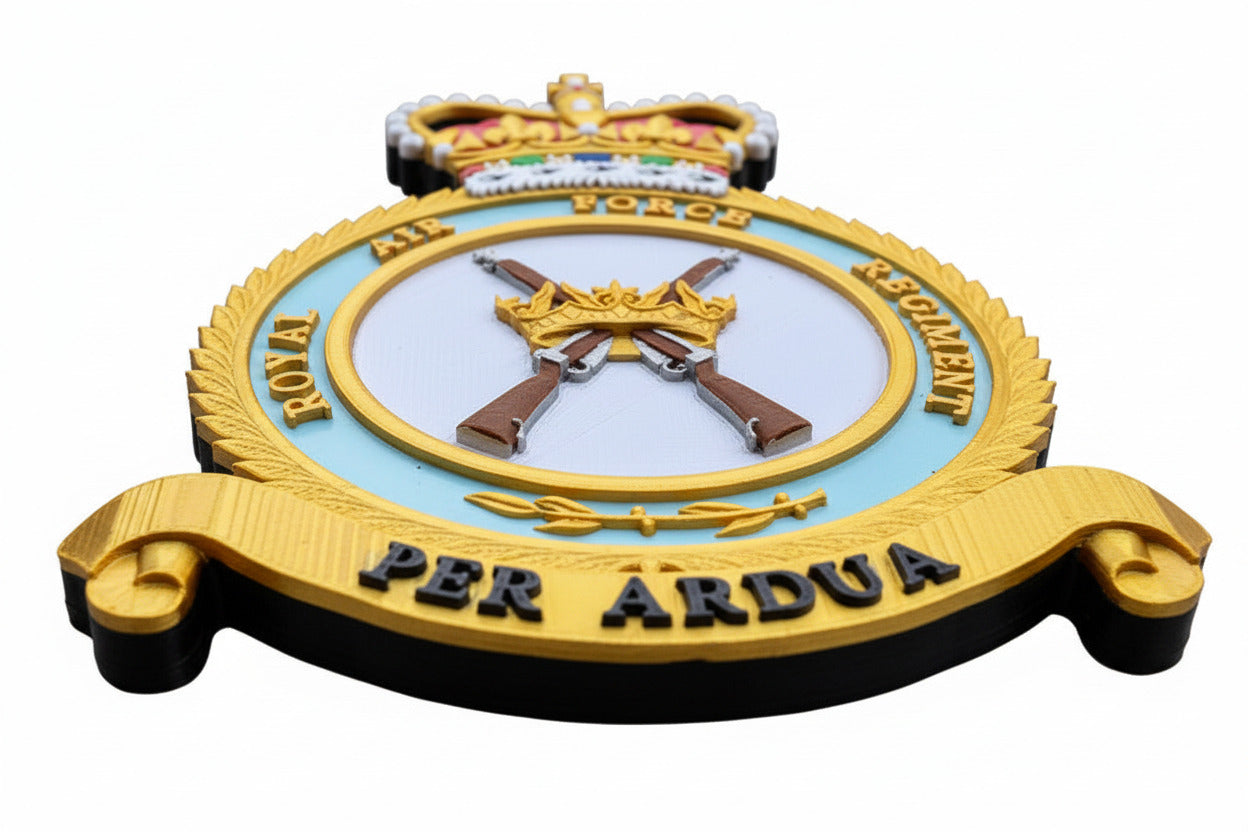 Roya Air Force Regimental Crest Queens Crown