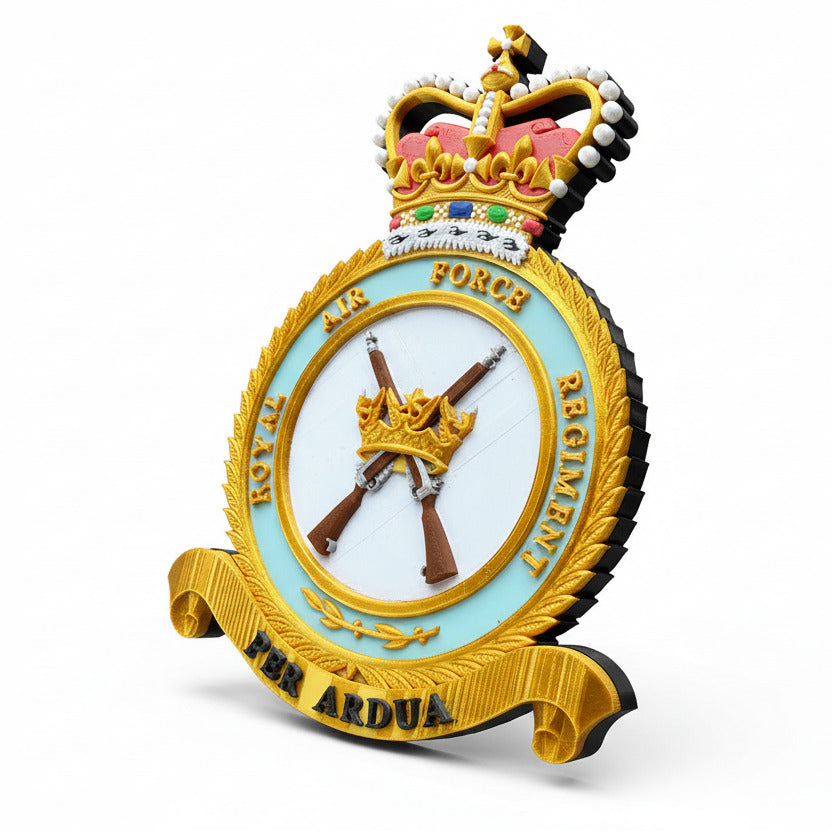 Roya Air Force Regimental Crest Queens Crown