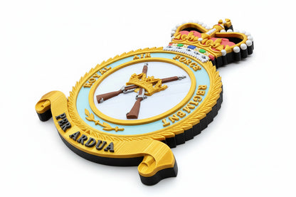 Roya Air Force Regimental Crest Queens Crown