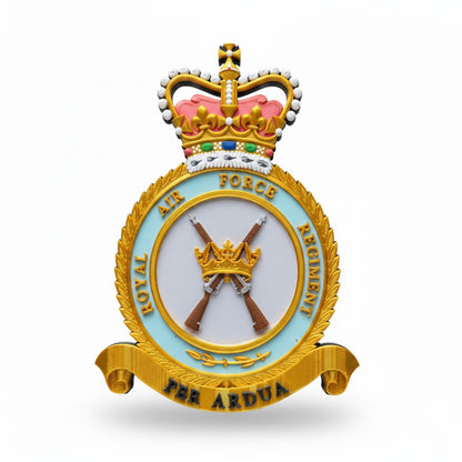 Roya Air Force Regimental Crest Queens Crown