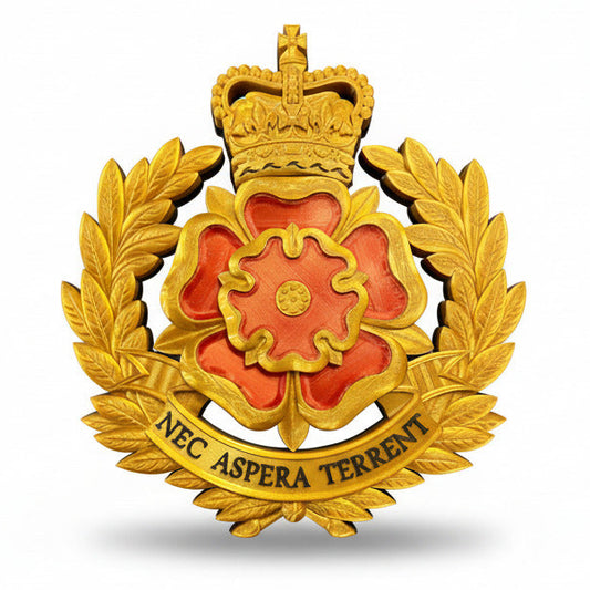 Duke Of Lancaster's Regiment Queens Crown Cap Badge
