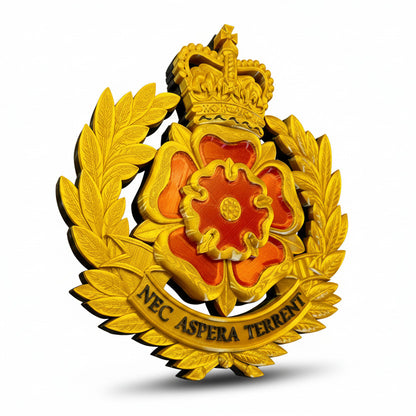 Duke Of Lancaster's Regiment Queens Crown Cap Badge