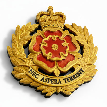 Duke Of Lancaster's Regiment Queens Crown Cap Badge