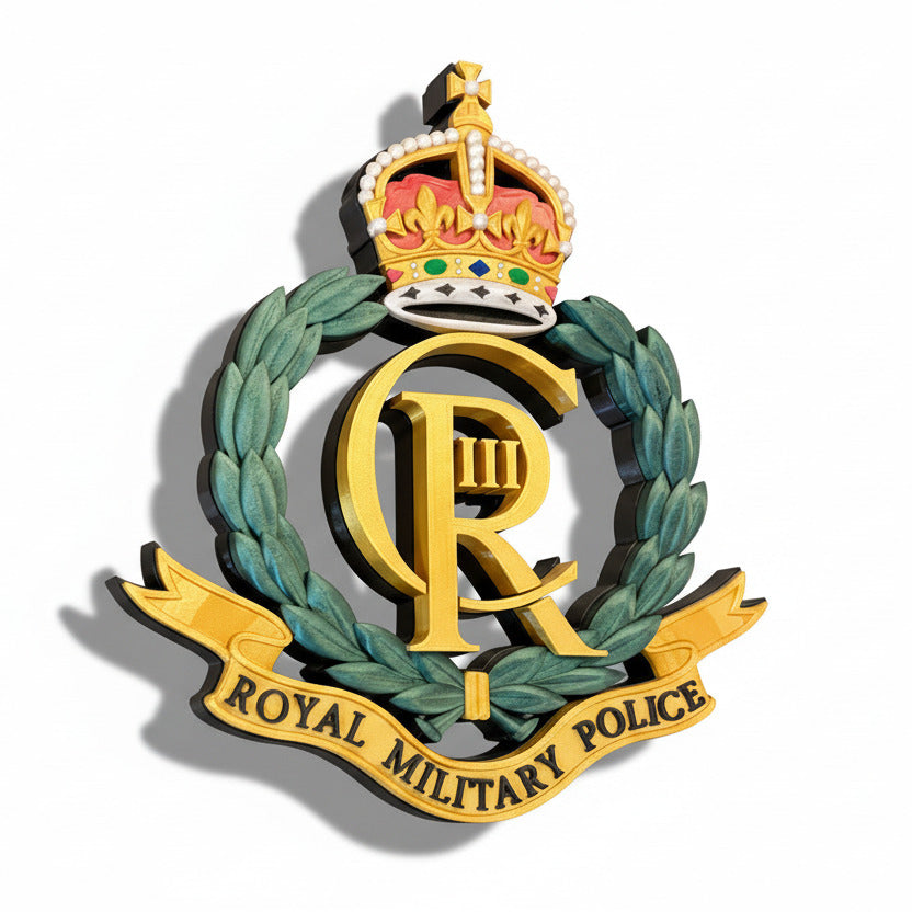 Royal Military Police Cap Badge Kings Crown