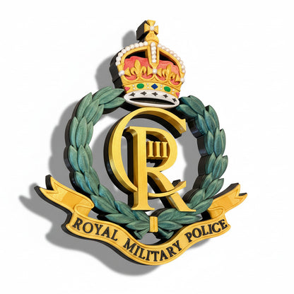 Royal Military Police Cap Badge Kings Crown