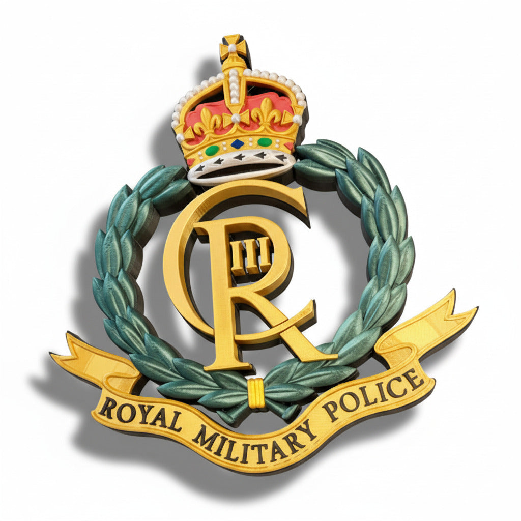 Royal Military Police Cap Badge Kings Crown