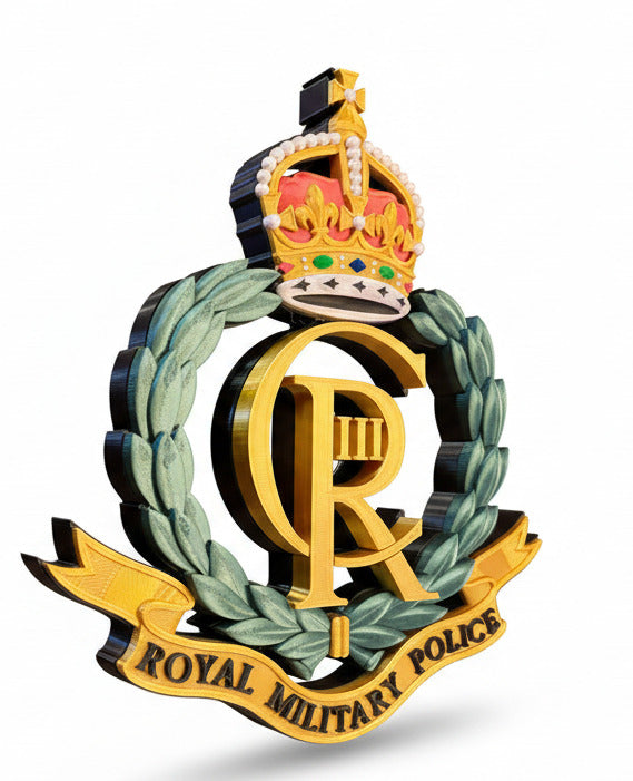 Royal Military Police Cap Badge Kings Crown