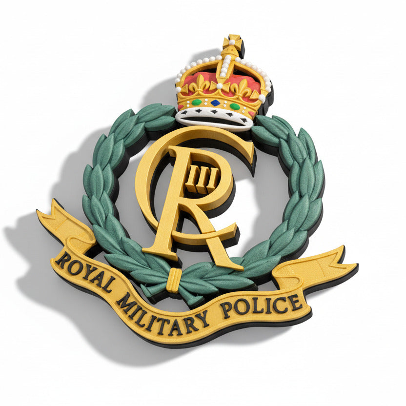 Royal Military Police Cap Badge Kings Crown