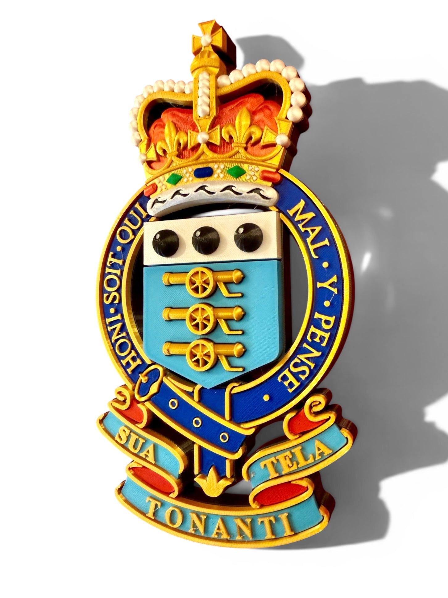 Royal Army Ordnance Corps 3D Printed Cap Badge - Precision Military Emblems