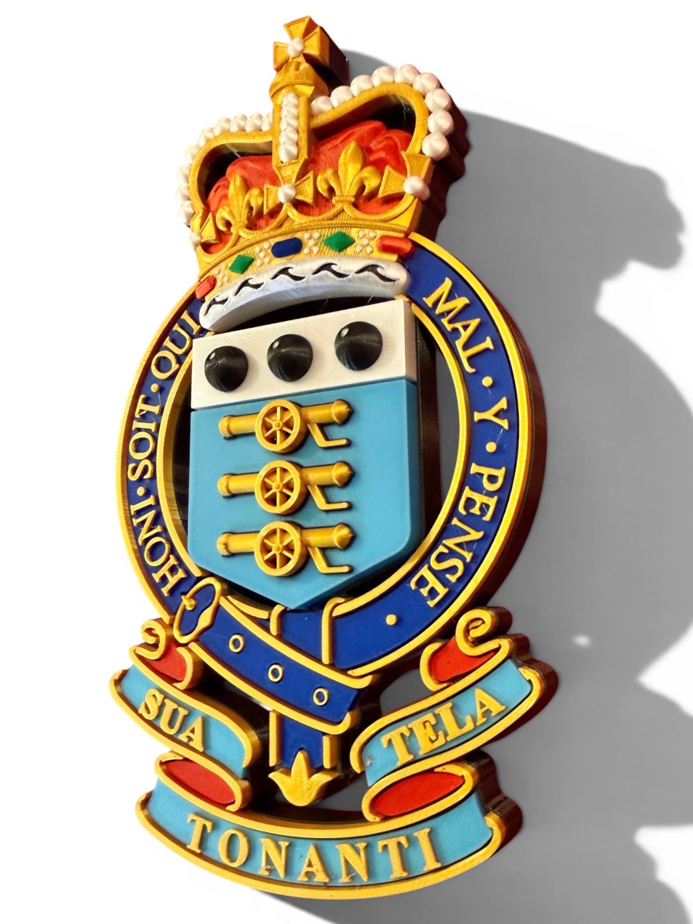 Royal Army Ordnance Corps 3D Printed Cap Badge - Precision Military Emblems