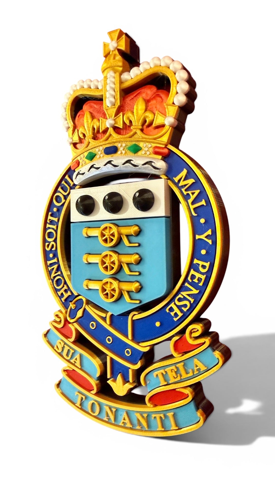 Royal Army Ordnance Corps 3D Printed Cap Badge - Precision Military Emblems