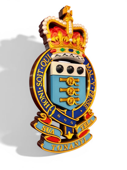 Royal Army Ordnance Corps 3D Printed Cap Badge - Precision Military Emblems