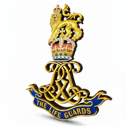 The Life Guards Cypher 3D Printed King's Crown - Precision Military Emblems