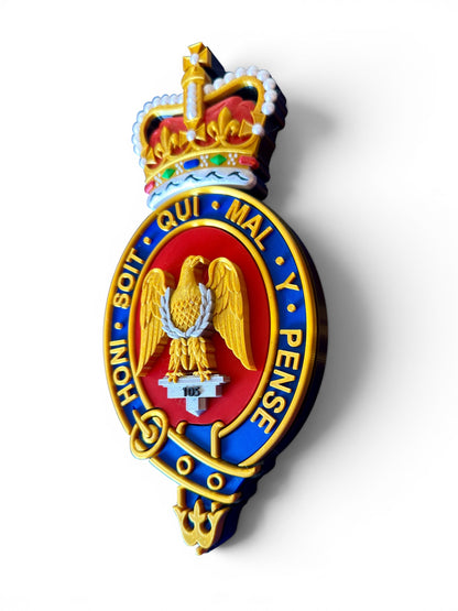 Blues and Royals Cypher 3D Printed Queen's Crown - Precision Military Emblems
