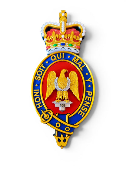 Blues and Royals Cypher 3D Printed Queen's Crown - Precision Military Emblems
