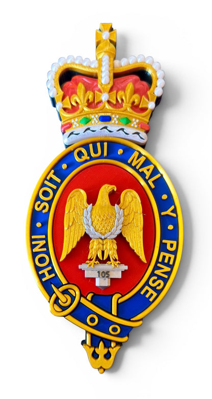 Blues and Royals Cypher Queen's Crown - Precision Military Emblems 