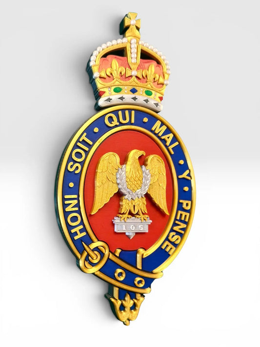 Blues and Royals Cypher 3D Printed King's Crown - Precision Military Emblems