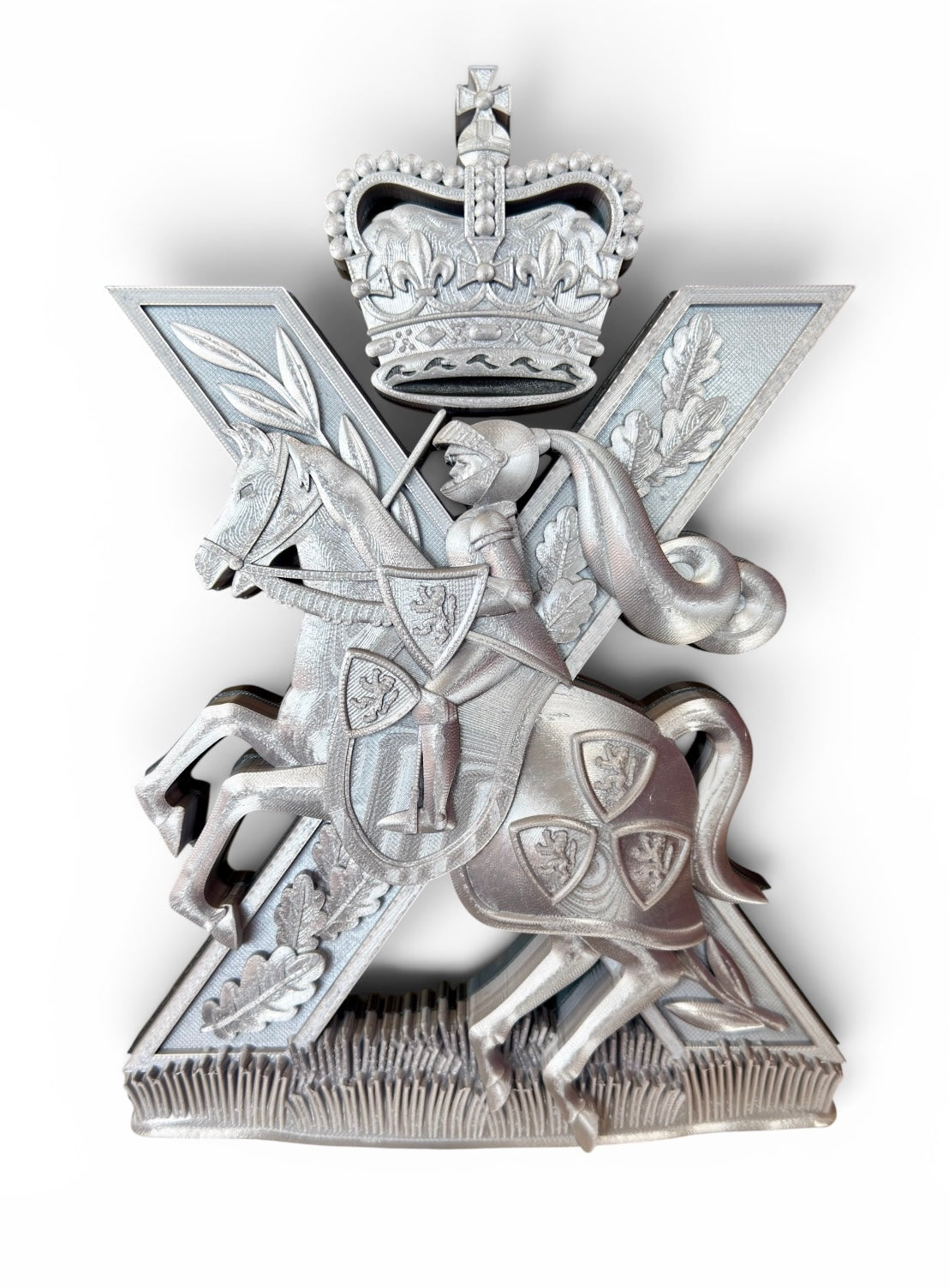 Fife and Forfar Yeomanry / Scottish Horse 3D Printed Cap Badge - Precision Military Emblems