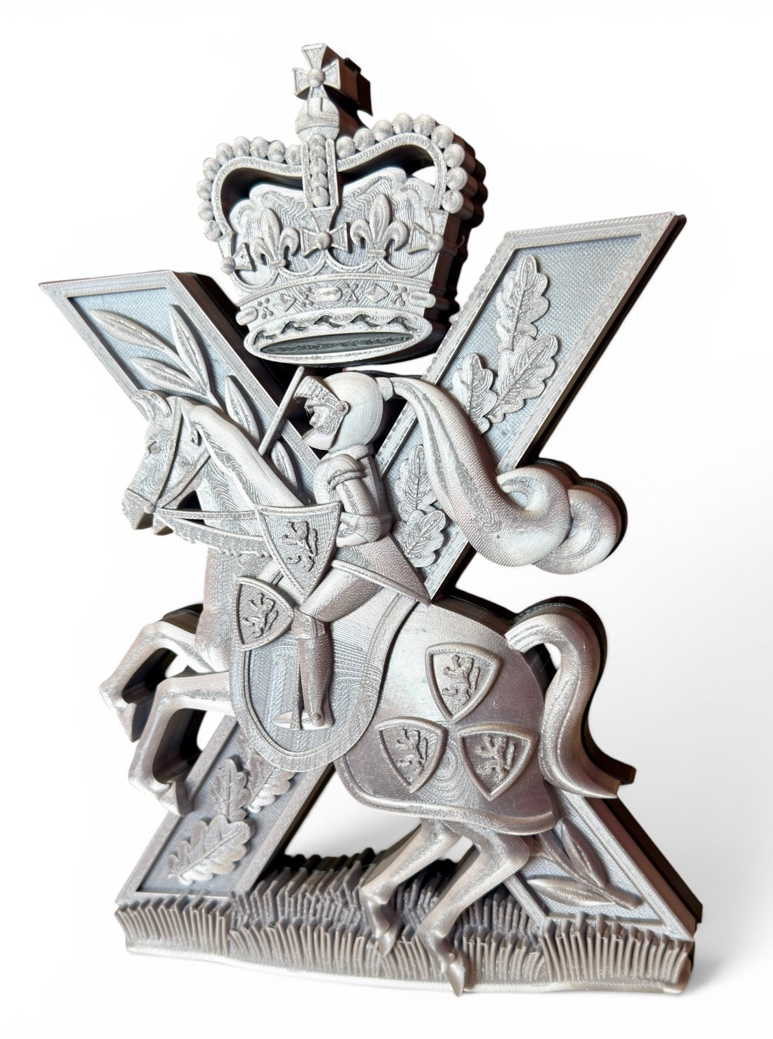 Fife and Forfar Yeomanry / Scottish Horse 3D Printed Cap Badge - Precision Military Emblems