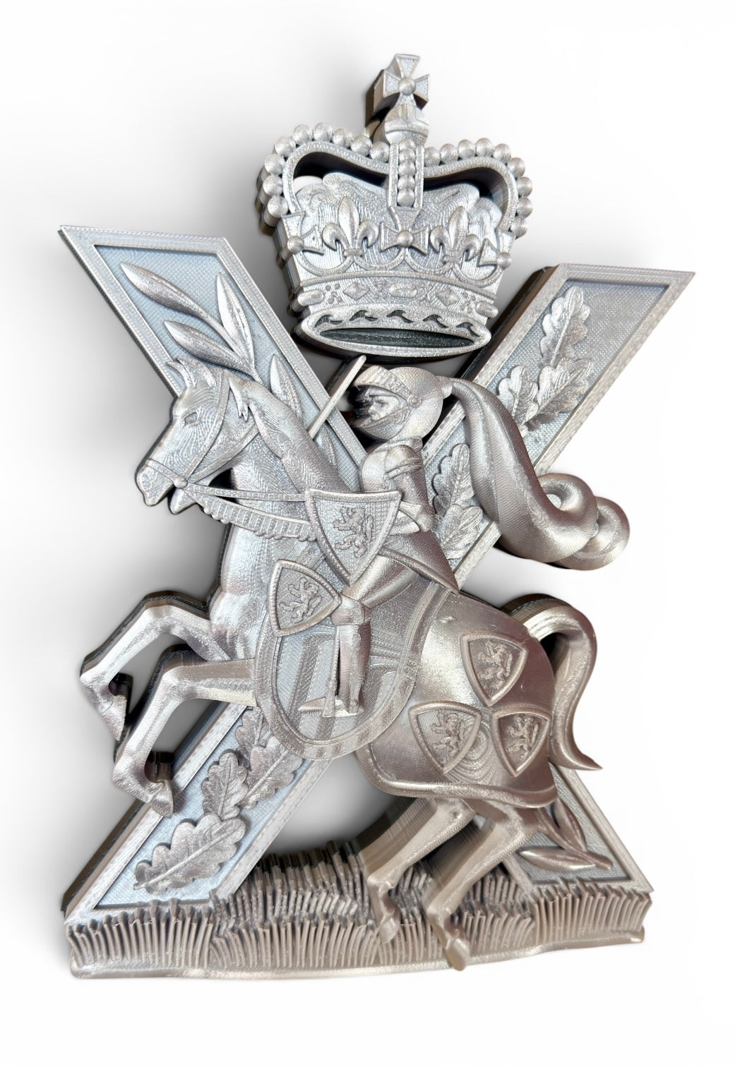 Fife and Forfar Yeomanry / Scottish Horse 3D Printed Cap Badge - Precision Military Emblems
