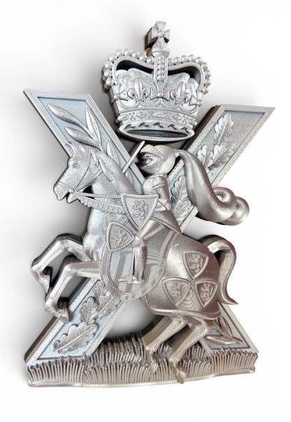 Fife and Forfar Yeomanry / Scottish Horse 3D Printed Cap Badge - Precision Military Emblems