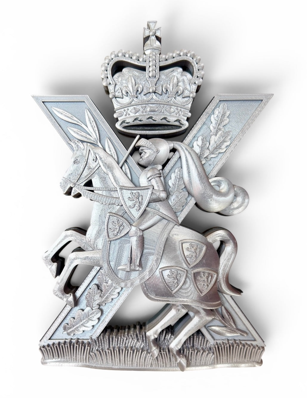 Fife and Forfar Yeomanry / Scottish Horse 3D Printed Cap Badge - Precision Military Emblems