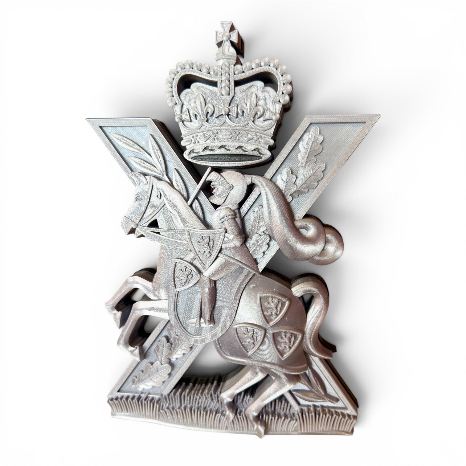 Fife and Forfar Yeomanry / Scottish Horse 3D Printed Cap Badge - Precision Military Emblems
