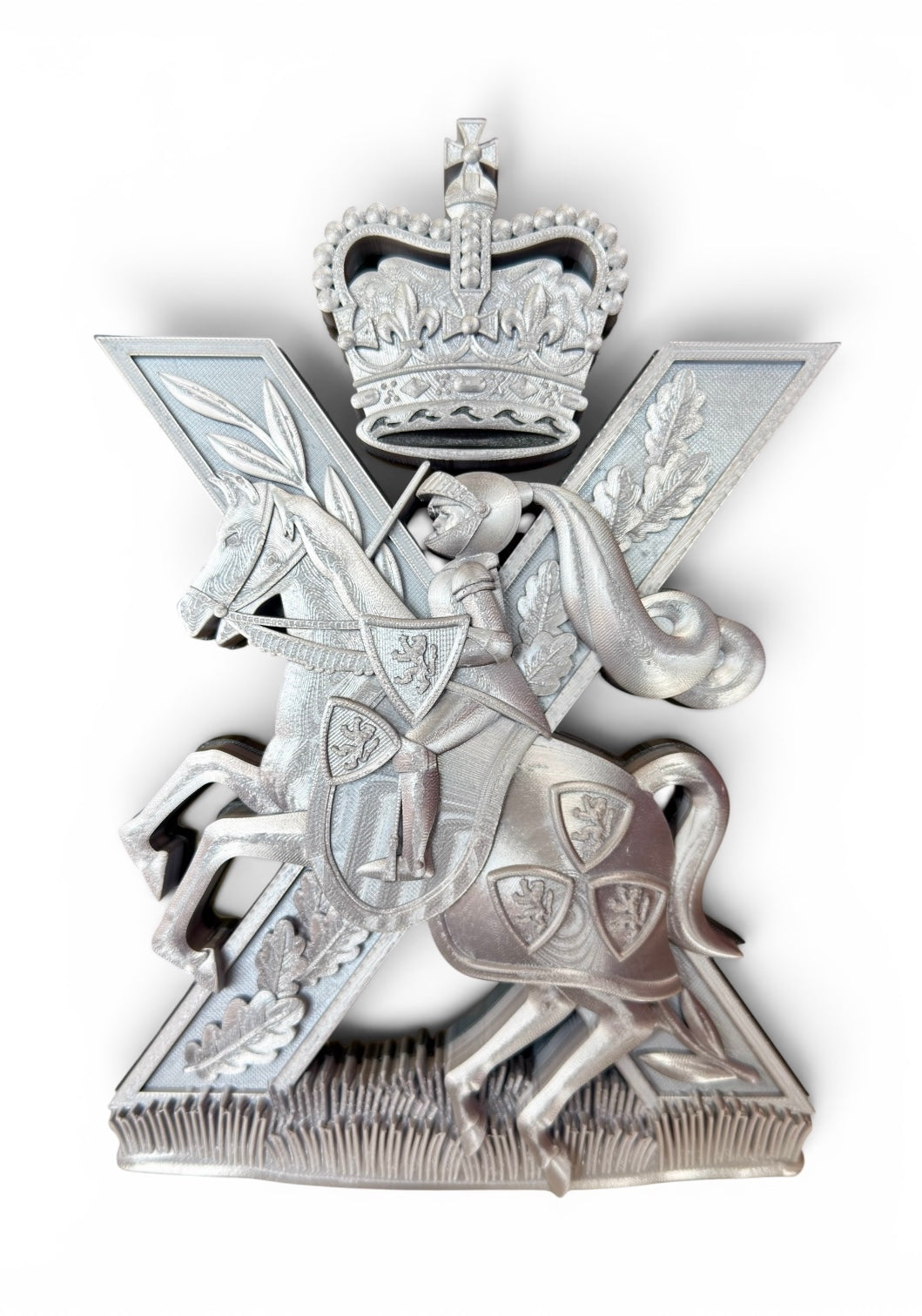 Fife and Forfar Yeomanry / Scottish Horse 3D Printed Cap Badge - Precision Military Emblems