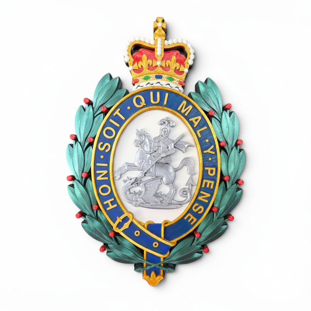 Royal Regiment of Fusiliers 3D Printed Cap Badge - Precision Military Emblems