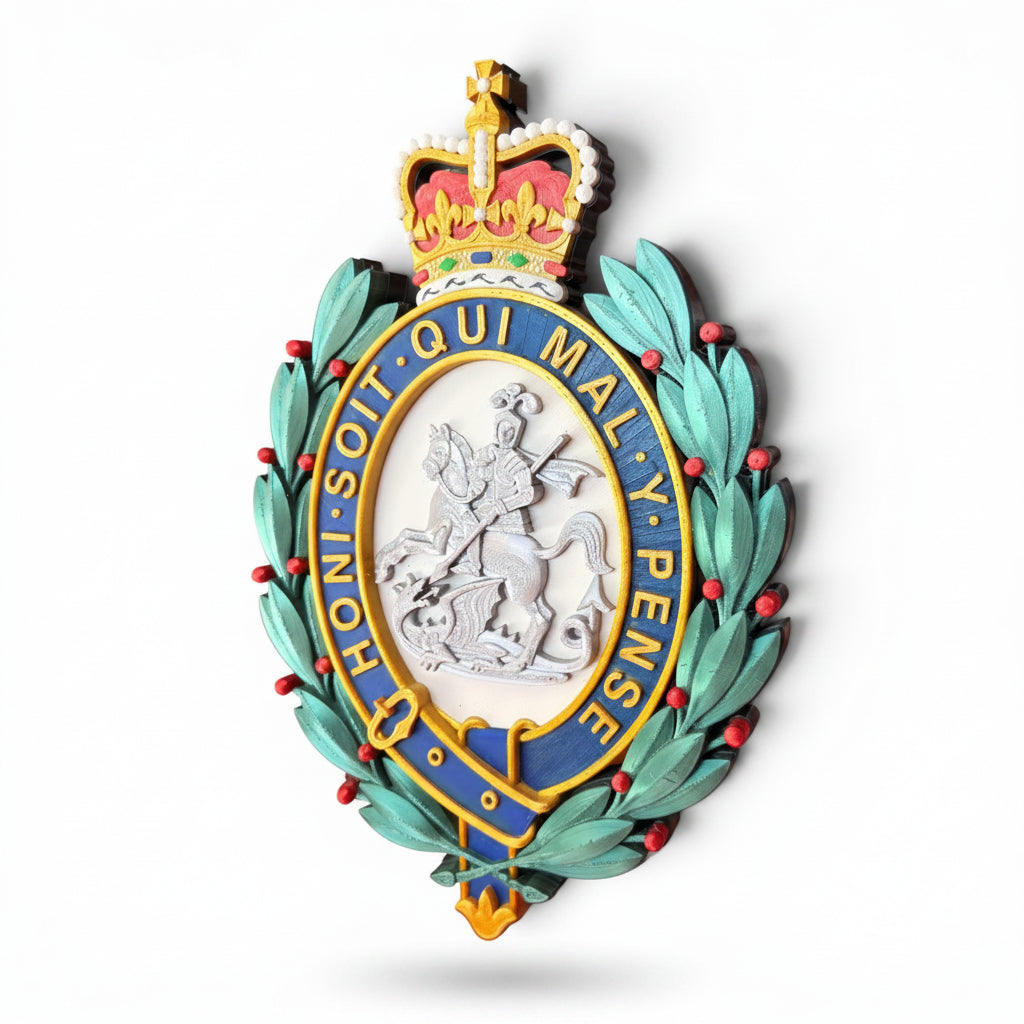 Royal Regiment of Fusiliers 3D Printed Cap Badge - Precision Military Emblems