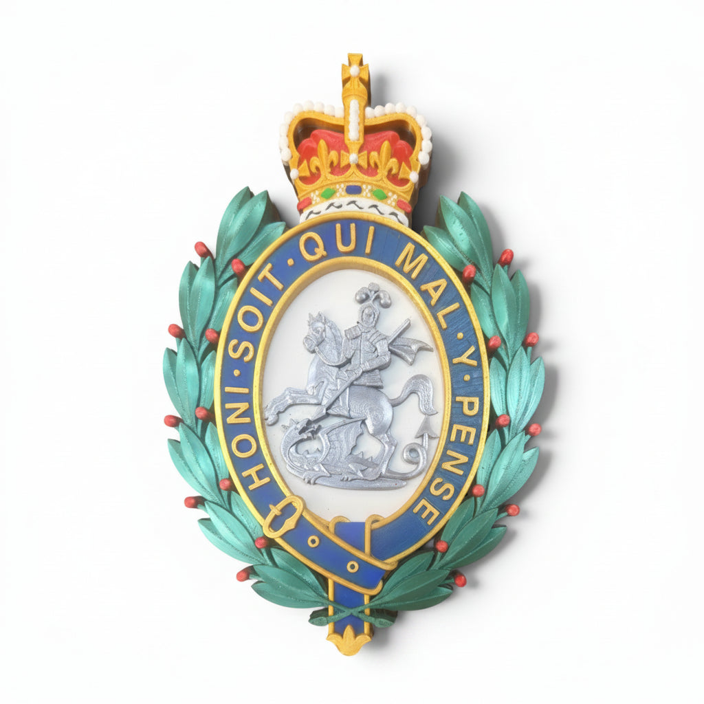 Royal Regiment of Fusiliers 3D Printed Cap Badge - Precision Military Emblems