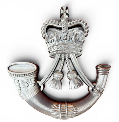 The Rifles 3D Printed Cap Badge (Queen's Crown) - Precision Military Emblems
