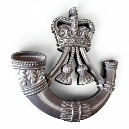 The Rifles 3D Printed Cap Badge (Queen's Crown) - Precision Military Emblems