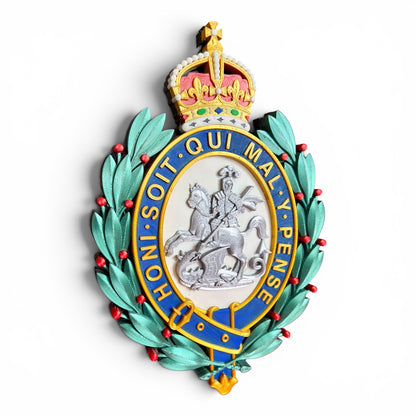 Royal Regiment of Fusiliers 3D Printed Cap Badge - King's Crown - Precision Military Emblems 