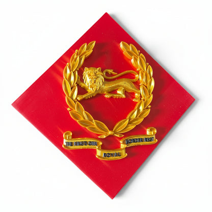 King's Own Royal Border Regiment 3D Printed Cap Badge