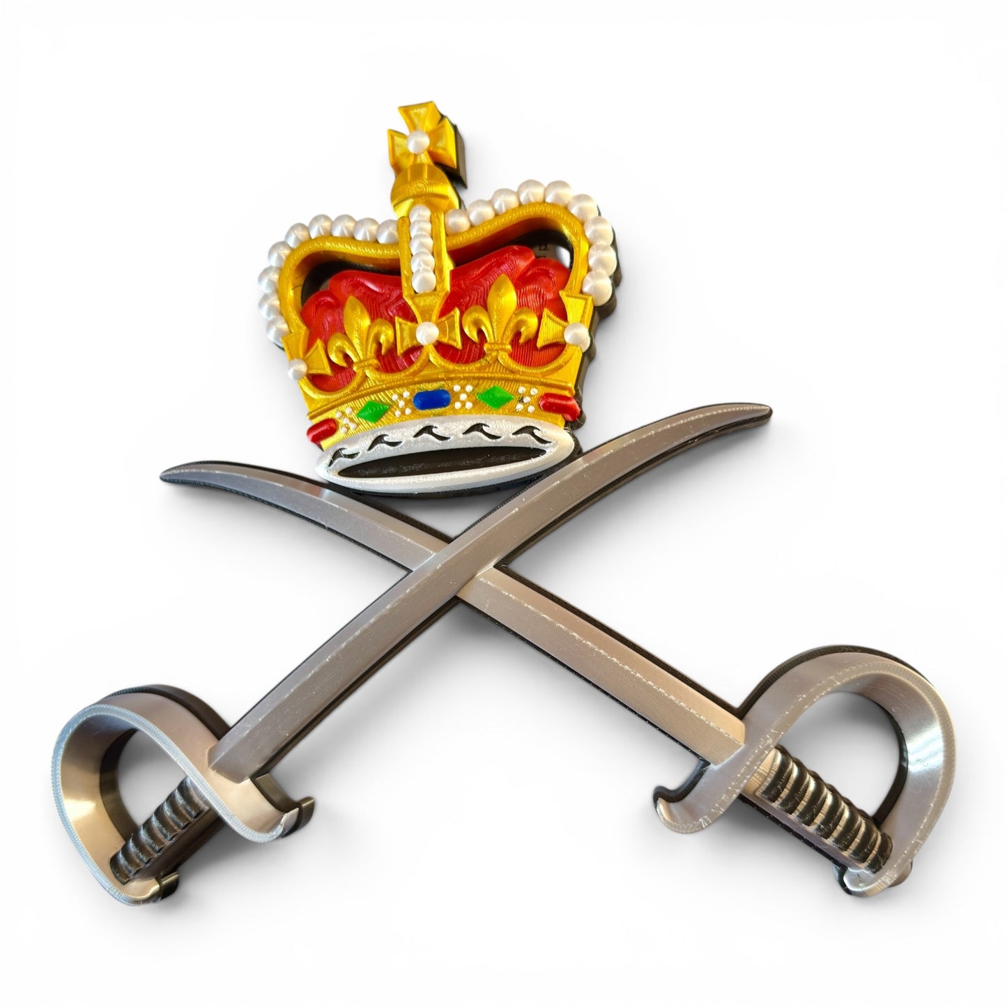 Royal Army Physical Training Corps (RAPTC) Queen's Crown Cap Badge - Precision Military Emblems 