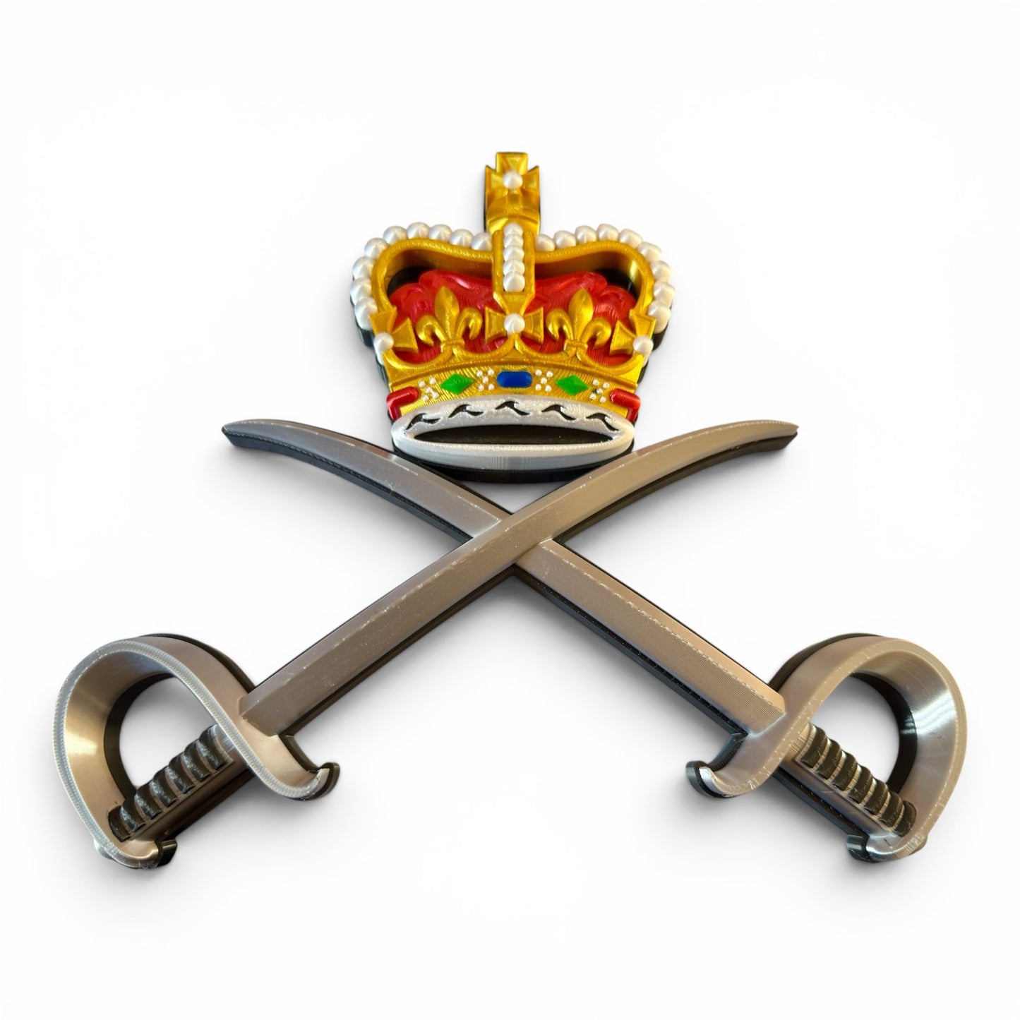 Royal Army Physical Training Corps (RAPTC) Queen's Crown Cap Badge - Precision Military Emblems 