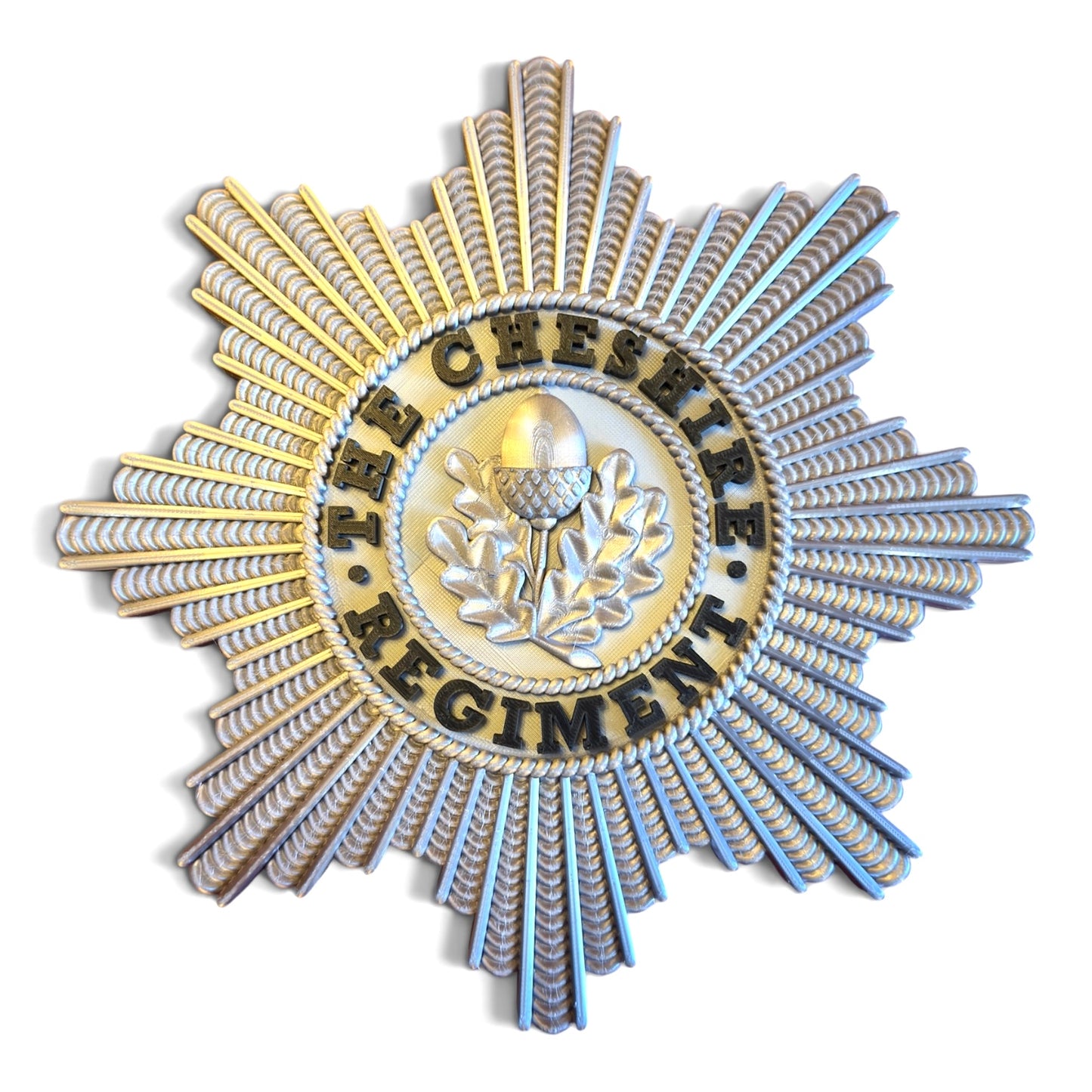 Cheshire Regiment Cap Badge - Precision Militry Emblems 