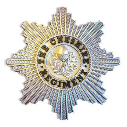Cheshire Regiment Cap Badge - Precision Militry Emblems 