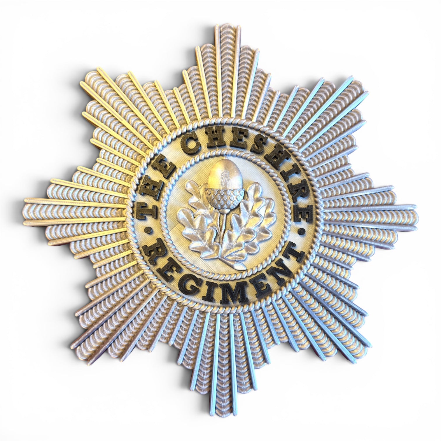 Cheshire Regiment Cap Badge - Precision Militry Emblems 