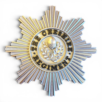 Cheshire Regiment Cap Badge - Precision Militry Emblems 