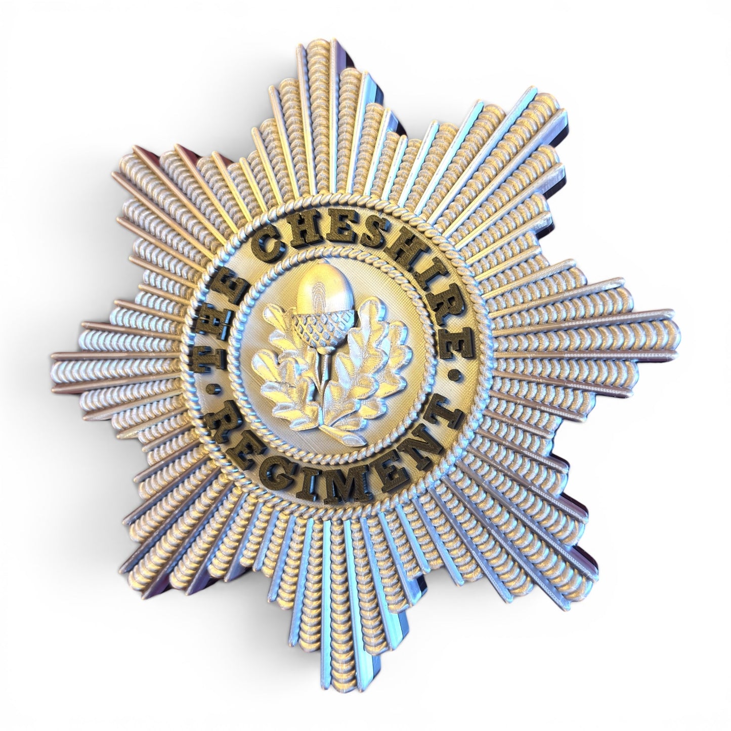 Cheshire Regiment Cap Badge - Precision Militry Emblems 