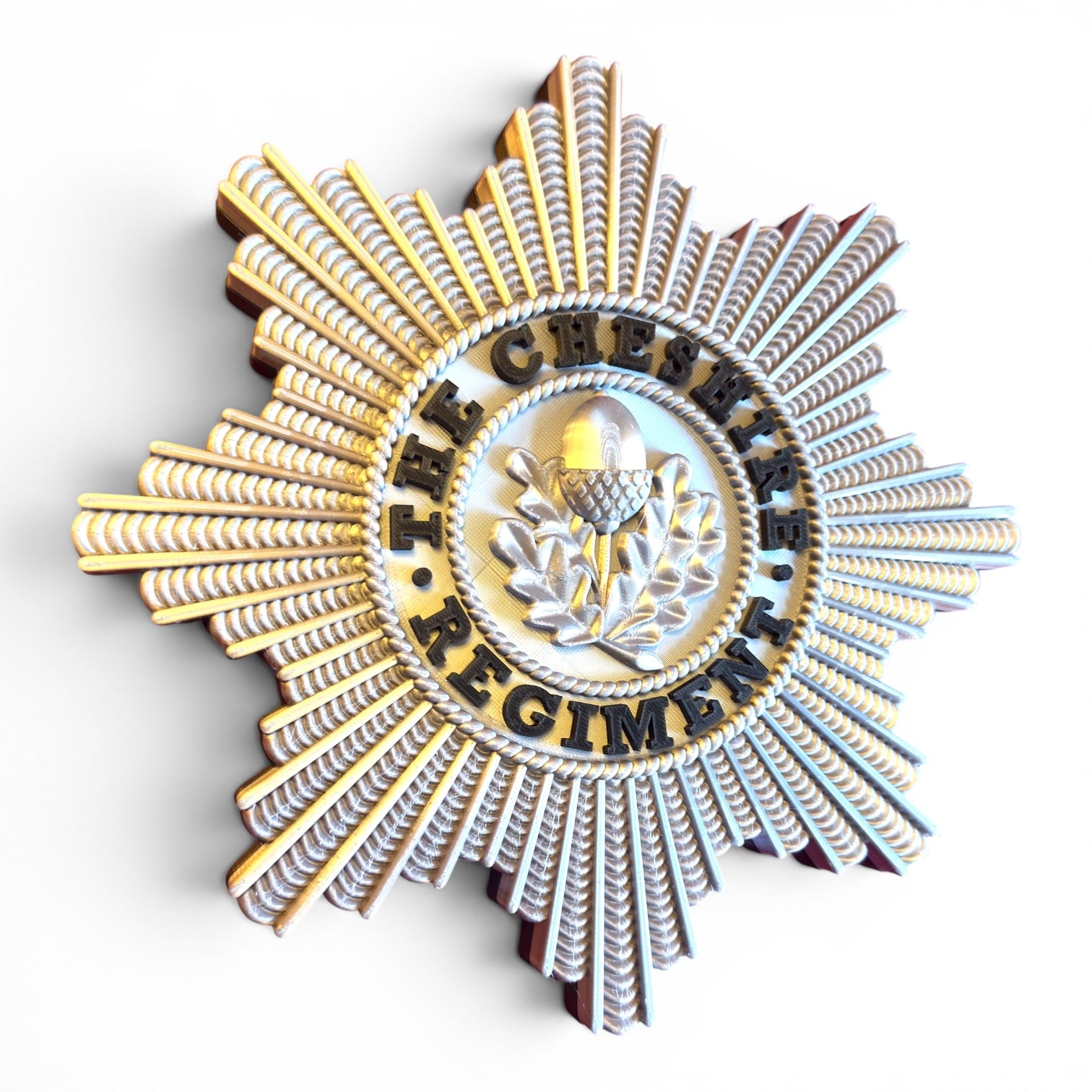 Cheshire Regiment Cap Badge - Precision Militry Emblems 