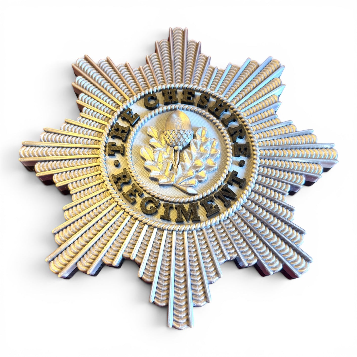 Cheshire Regiment Cap Badge - Precision Militry Emblems 