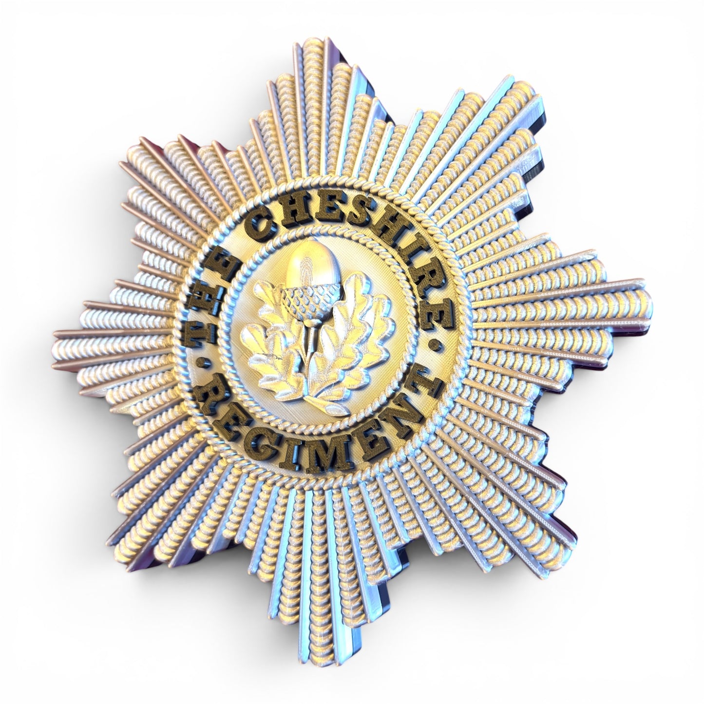 Cheshire Regiment Cap Badge - Precision Militry Emblems 
