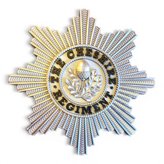 Cheshire Regiment Cap Badge - Precision Militry Emblems 