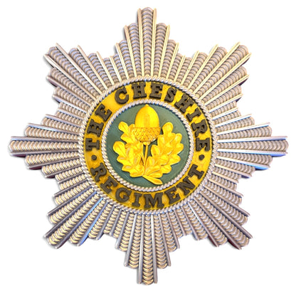 Cheshire Regiment Cap Badge | Full Colour